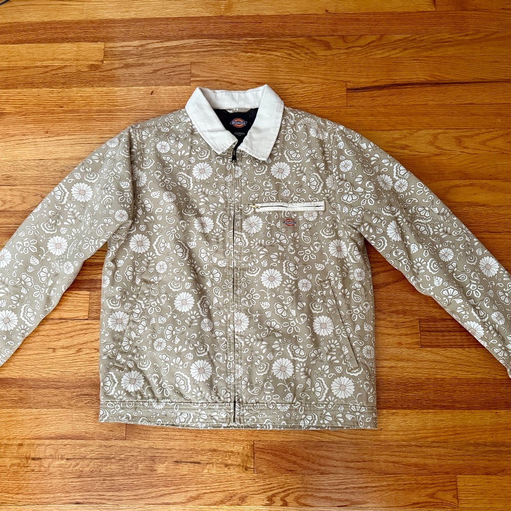 Dickies Beige Floral Jacket